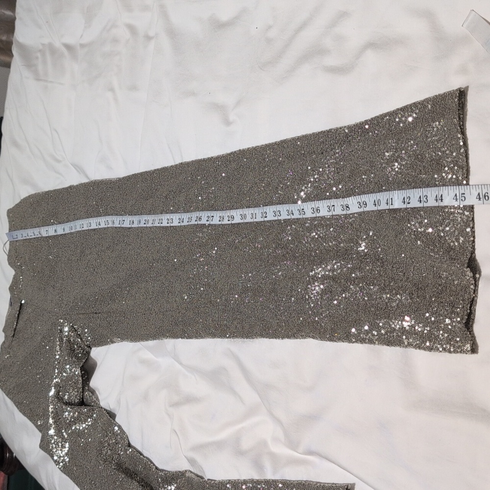 Welles Embellished Wide-Leg Pant. Ralph Lauren Collection - Picture 15 of 15